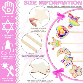 Cindeer wand decoration activity to boost creativity and fine motor skills.