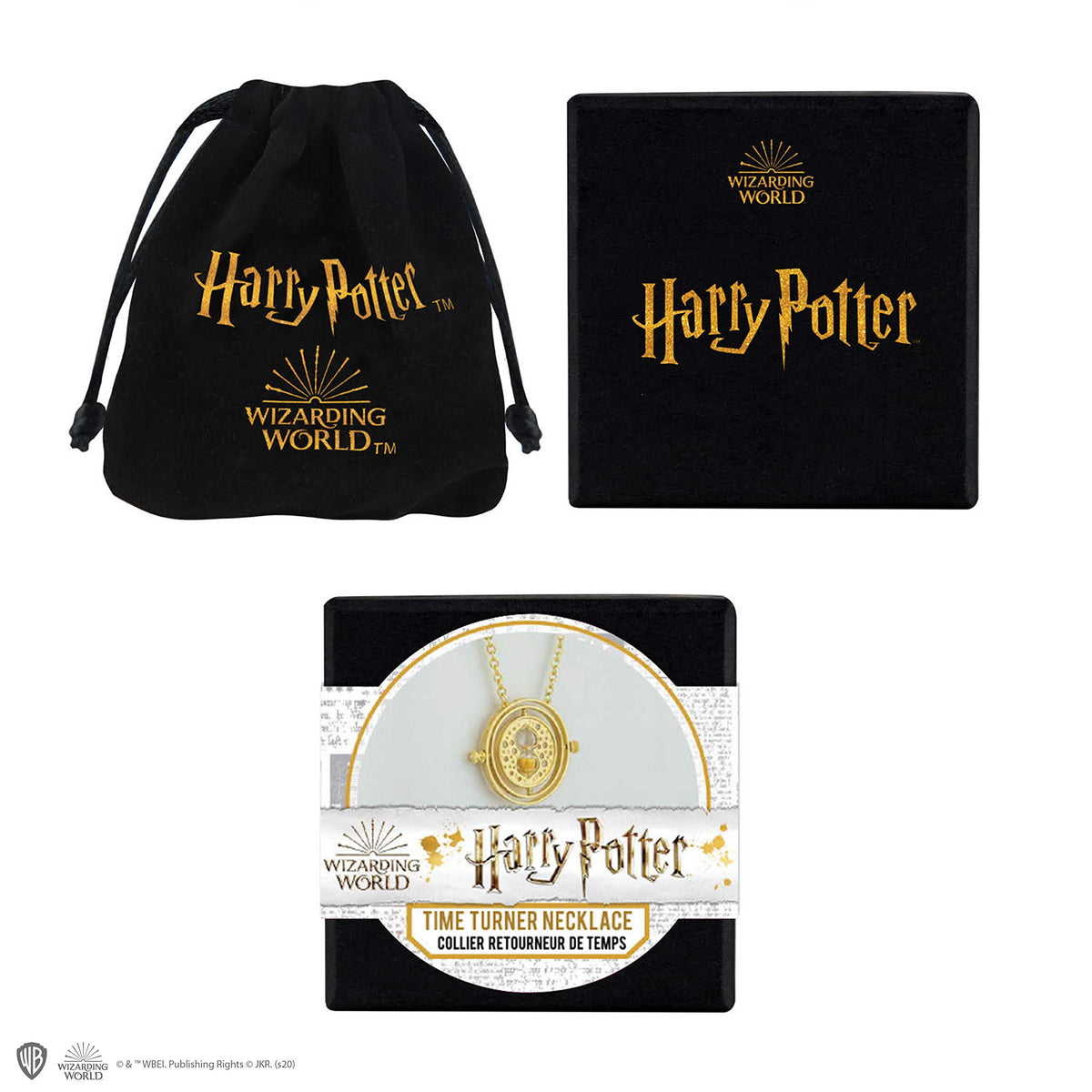 Cinereplicas Time Turner displayed in a compact, display-friendly packaging.