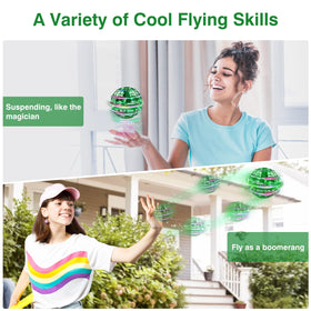 Ciniffo boomerang-style flight showcases versatile tricks for interactive fun