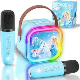 CINKOLA Kids Karaoke Machine front view for home performances