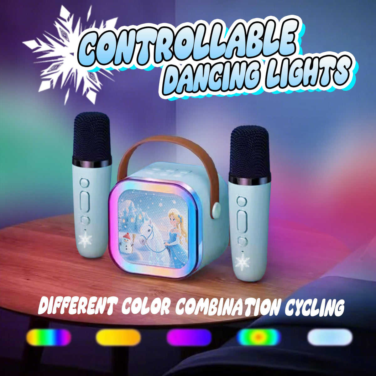 Compact portable design by CINKOLA for travel and parties