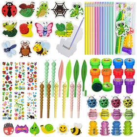 Cinrobiye bug party notebooks featuring bright insect designs for classroom rewards.