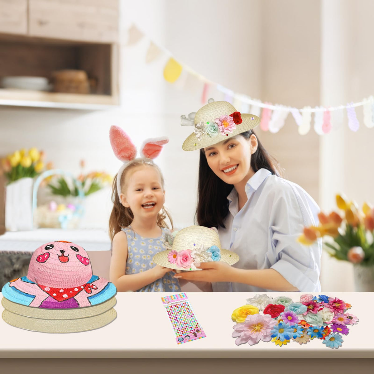 Cinrobiye creative kit offers unlimited DIY space for tea parties and classroom crafts.