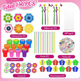 Cinrobiye daisy pencils with comfortable grip for homework and doodles