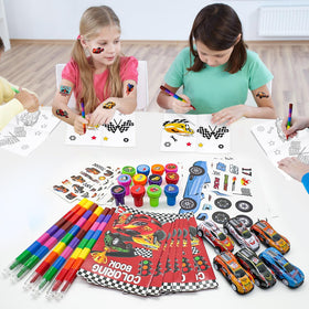 Cinrobiye diy art stickers kit adds colorful customization to invites and games