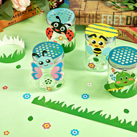Cinrobiye double-sided tape for easy jar assembly and display.