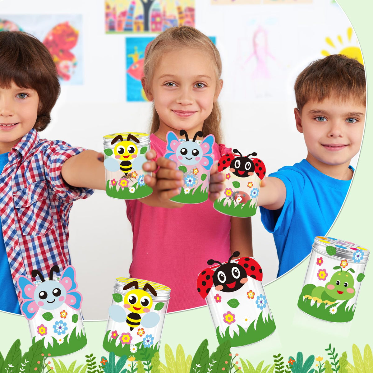 Cinrobiye durable reusable jars suitable for repeated spring activities.