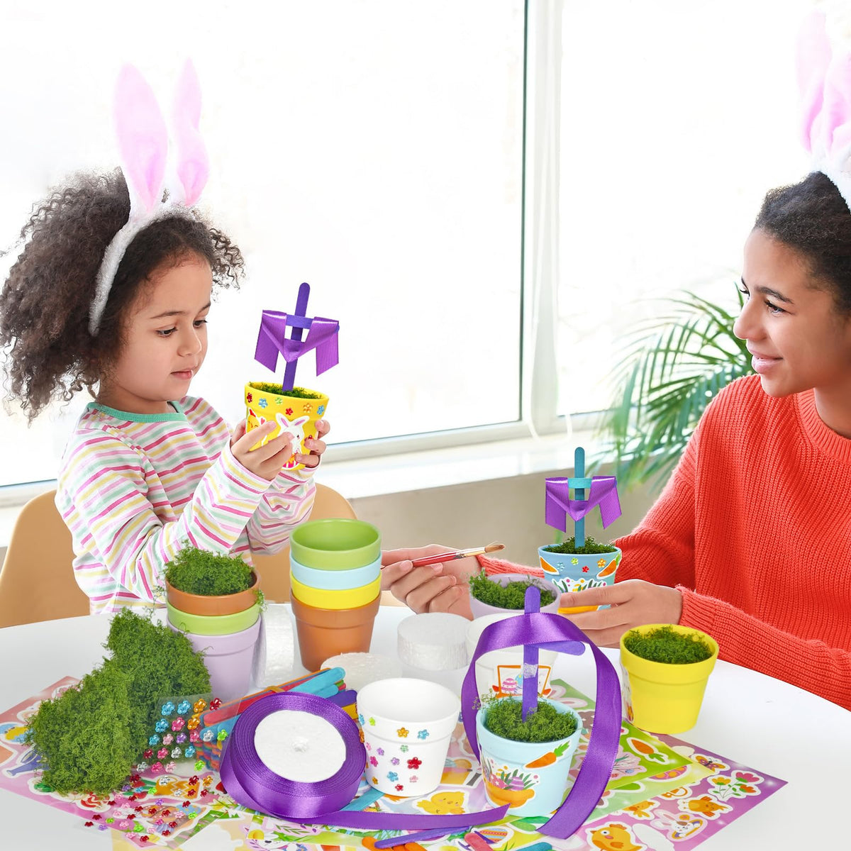 Cinrobiye Easter Cross Kit display-ready cross for worship spaces