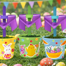 Cinrobiye Easter Cross Kit ribbon for finishing touches