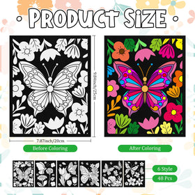 Cinrobiye floral velvet poster 8x10 with vibrant color against black.