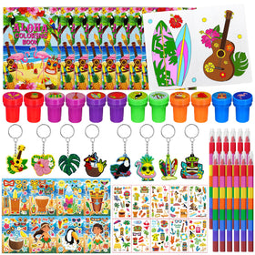 Cinrobiye Hawaiian Luau Favors Bundle – vibrant party goodies for summer celebrations