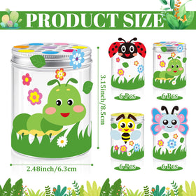 Cinrobiye insect-themed cardstock sheets for colorful nature crafts.