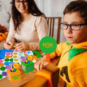 Cinrobiye kids crafting activity promoting reflection and gratitude