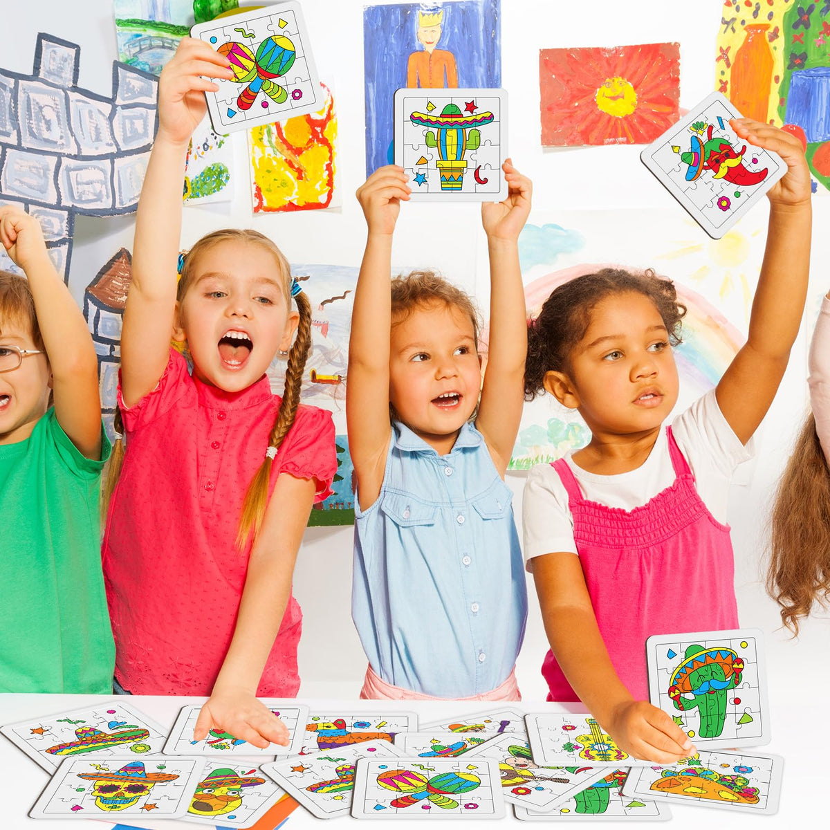 Cinrobiye easy-to-assemble puzzles support motor skills and creativity
