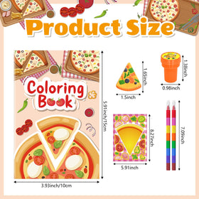 Cinrobiye pizza party stampers add instant fun to crafts and games.