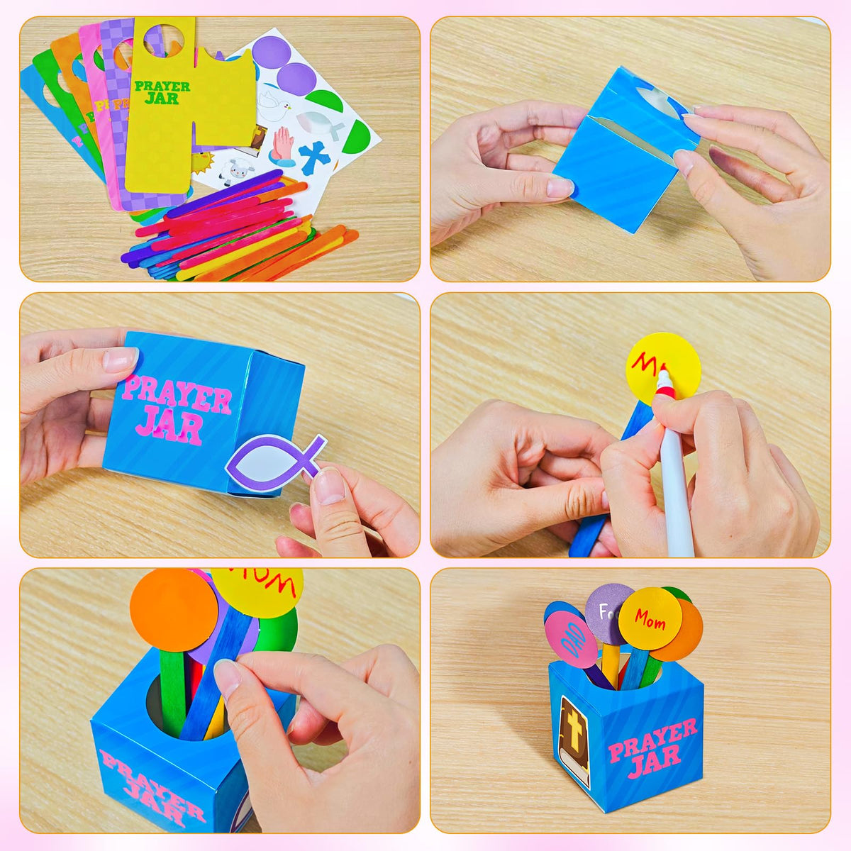 Cinrobiye prayer cards for writing personal prayers or blessings