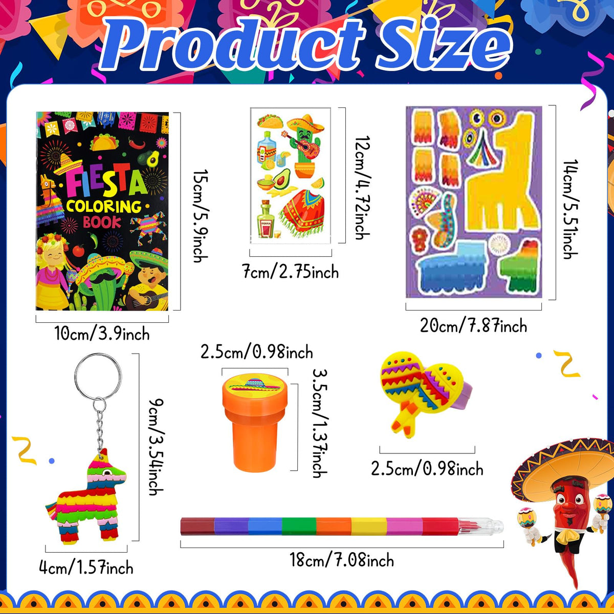 Cinrobiye rainbow crayons deliver smooth color for vibrant fiesta crafts