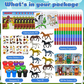 Cinrobiye rainbow crayons included for smooth coloring at celebrations.