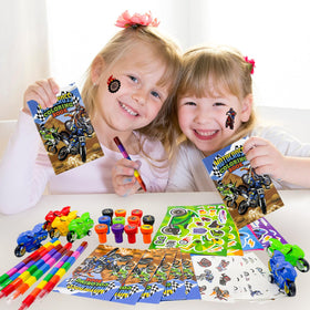 Sturdy stampers from Cinrobiye enable mess-free DIY craft play.