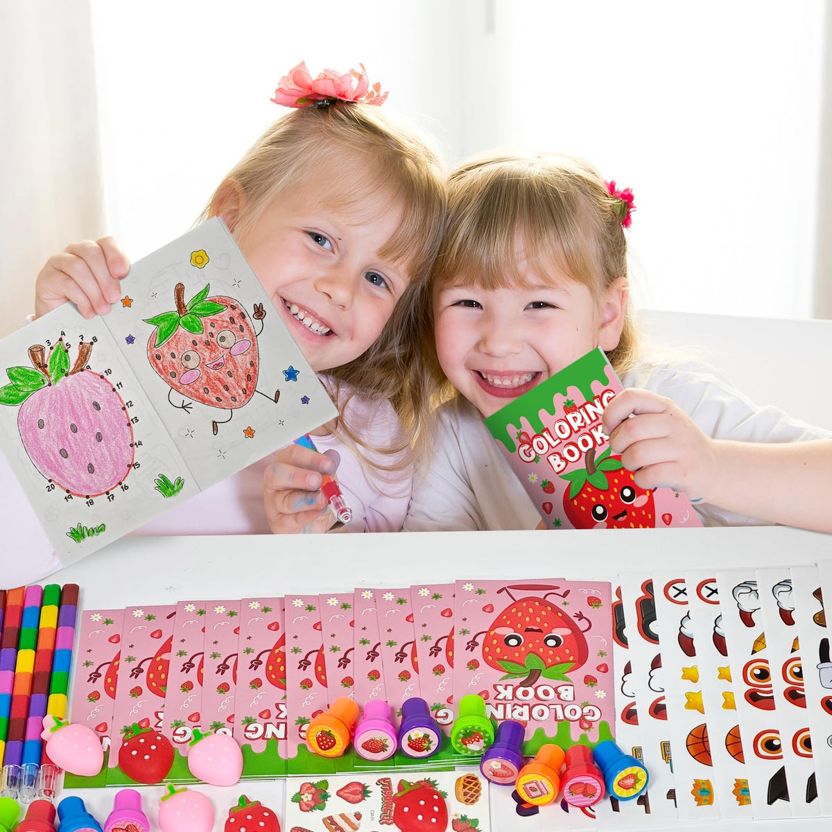 Cinrobiye strawberry stress balls with mini storage boxes help tidy treasures.