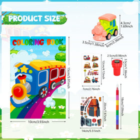 Cinrobiye train crayons provide smooth color payoff for vibrant artwork during crafts.