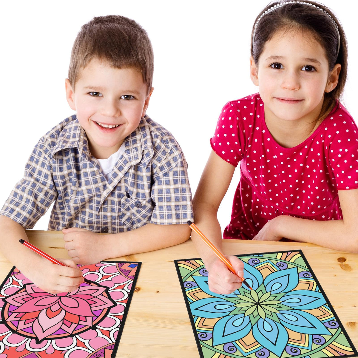 Cinrobiye velvet posters with raised edges guide color staying inside lines for neat artwork.