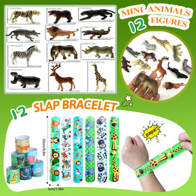 CIRDOTSH safari animal figures great for pretend play