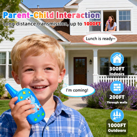Cirfifth easy one-channel setup with push-to-talk for kids