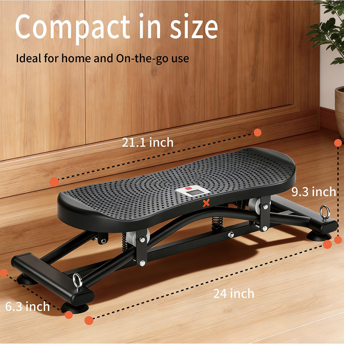 CITXMOTI Balance Board with LCD monitor tracks reps and progress.