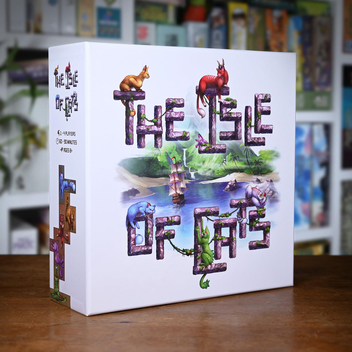 City of Games Isle of Cats: compact components deliver engaging family-friendly fun.
