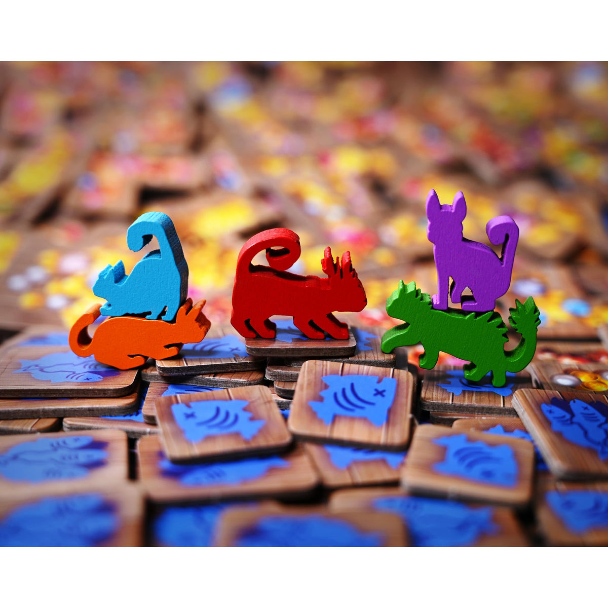 City of Games Isle of Cats: exploration and drafting evoke island adventure vibes.