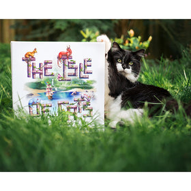 City of Games Isle of Cats: vibrant cat tiles and cards organized for crisp gameplay.