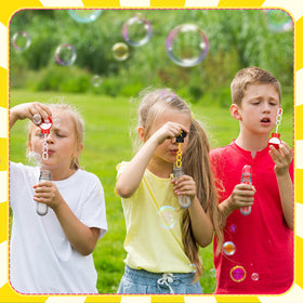 Civaner 24-pack bubble wands offer value for party favors and shared fun.