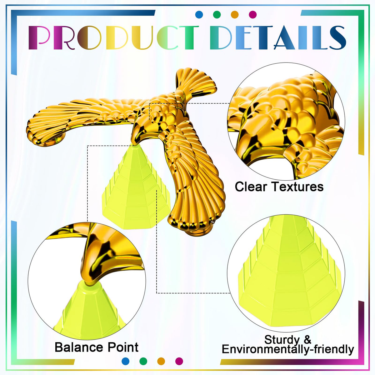 Civaner Balance Bird set supports hand-eye coordination and motor skill development