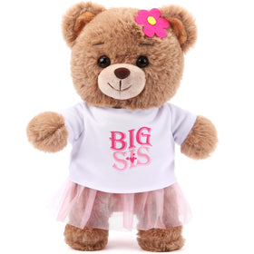 Civaner Big Sister Bear 25cm plush for comforting hugs