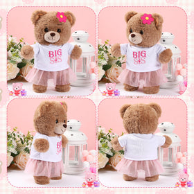 Civaner Big Sister Bear soft plush fabric for cuddles