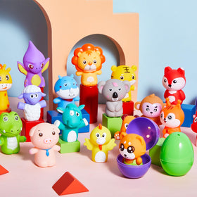 Civaner Easter gift pack with eggs and puppets for baskets