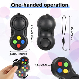 Civaner fidget pads colorful close-up highlighting tactile texture and playful design