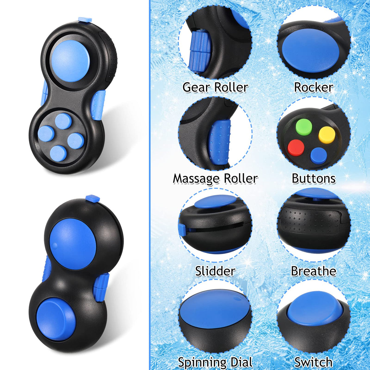 Civaner fidget pads in an office setting support discreet concentration