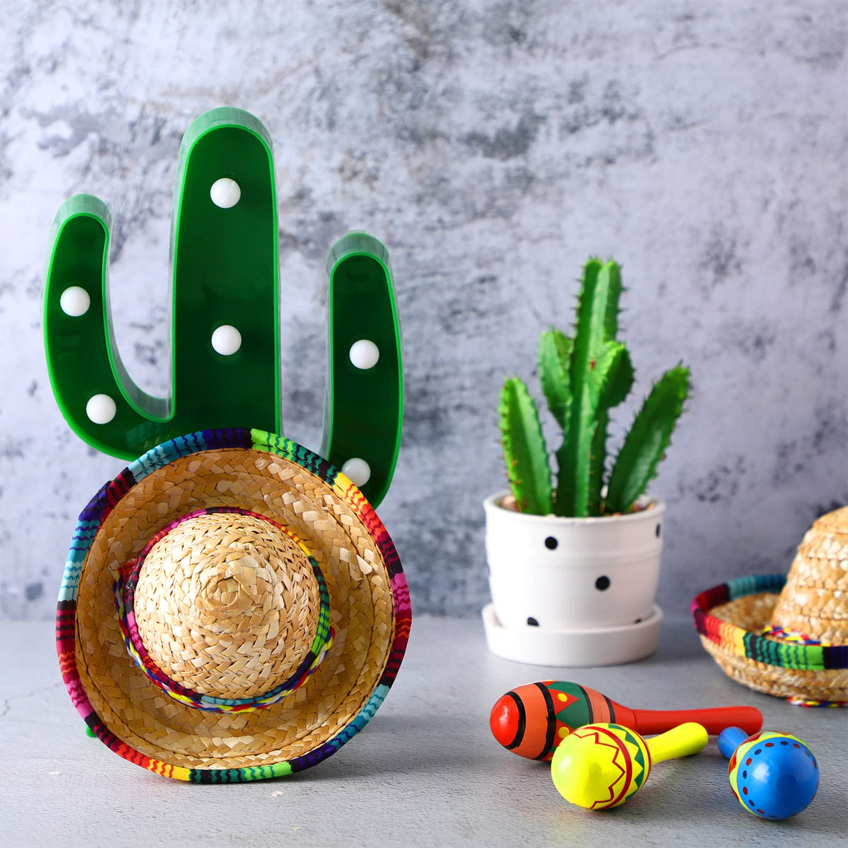 Civaner maracas close-up reveals durable wood and vivid color for parties