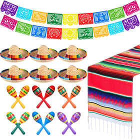 Civaner wooden fiesta maracas set adds colorful décor for festive celebrations