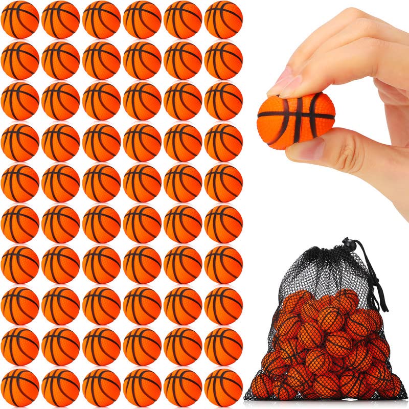 Civaner orange mini basketball stress ball, portable desk relief and play.