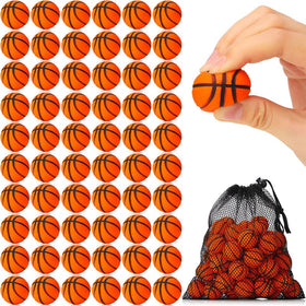 Civaner orange mini basketball stress ball, portable desk relief and play.