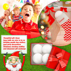 Civaner mini volleyball stress ball, white foam texture for soft touch.