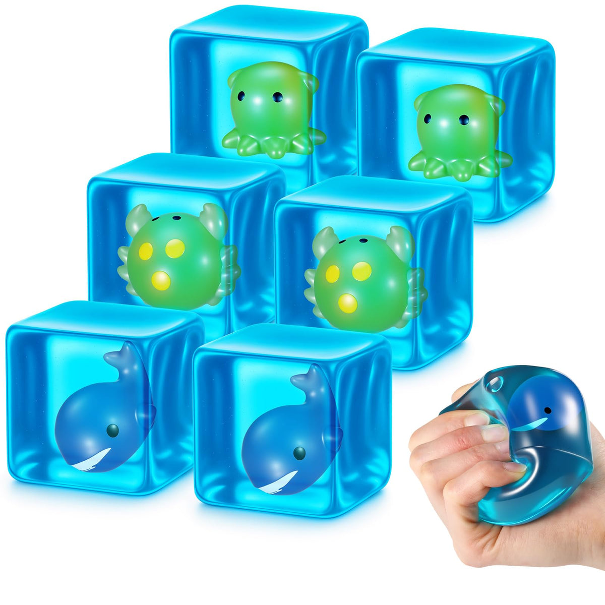 Civaner octopus stress cube shown for tactile focus and calm during work