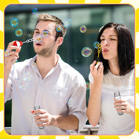 Civaner party wand set creates instant entertainment at gatherings with bubbles.