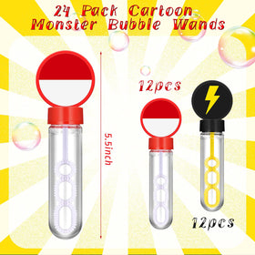 Civaner red and white wand design enhances festival vibes while generating bubbles.