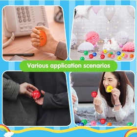Civaner orange stress ball adds vibrant energy to tasks.