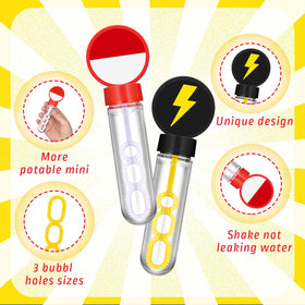 Civaner yellow lightning themed wand adds playful energy to outdoor events.