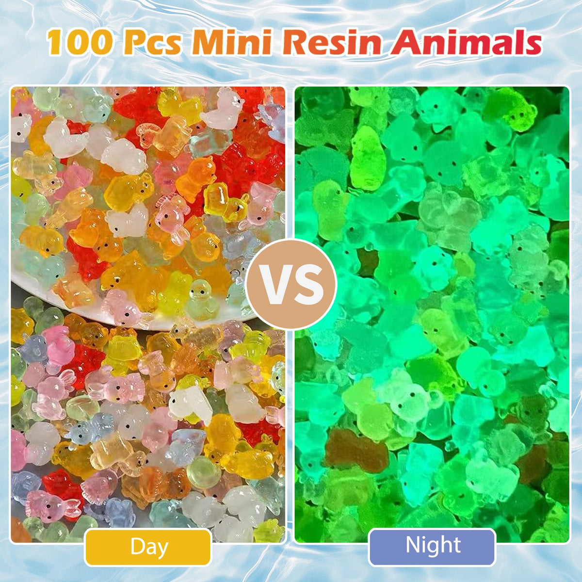 CIYOJA glow resin cat figurine bright accent for mini scenes